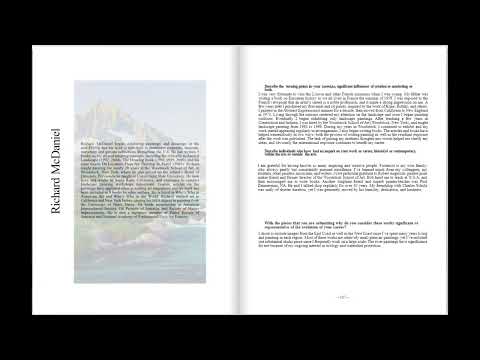 Plein Air Landscape Art Book, "Dust on My Shoes"  by Deborah Chapin